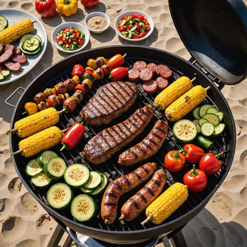 내구성이 뛰어난 원형 그릴 격자로 요리의 맛을 더욱 향상시키세요