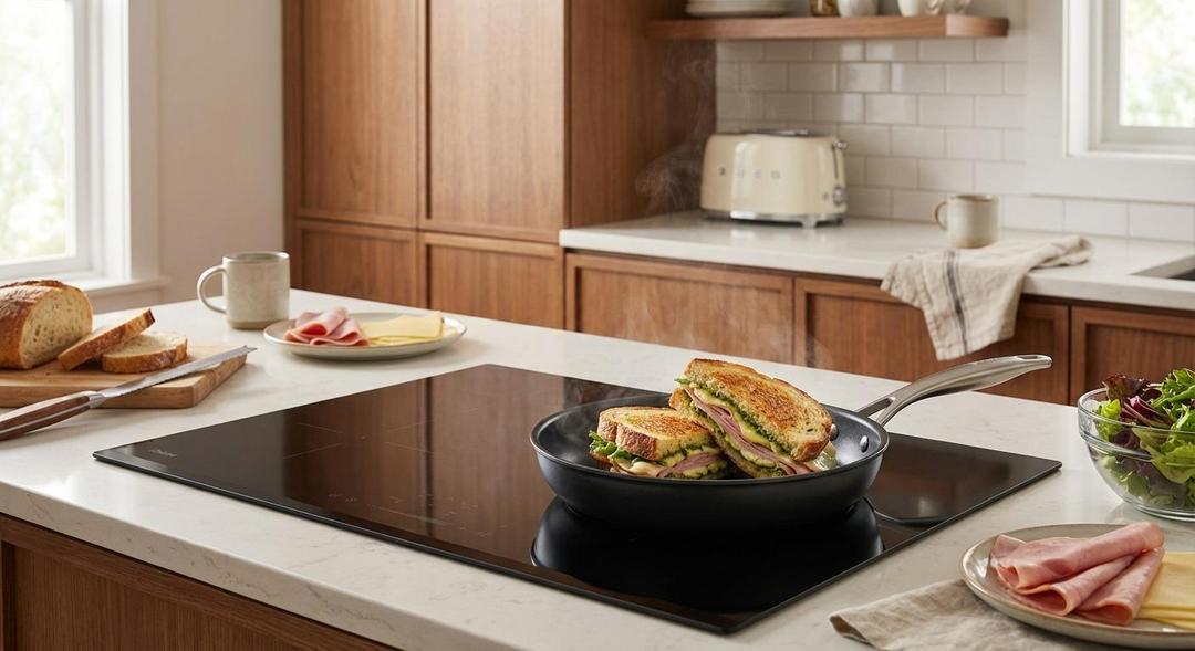 セラミックガラスホットプレートで楽々調理