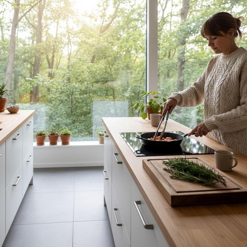 تدفئة فعالة مع سخان سيراميك بالأشعة تحت الحمراء ذو حلقة واحدة