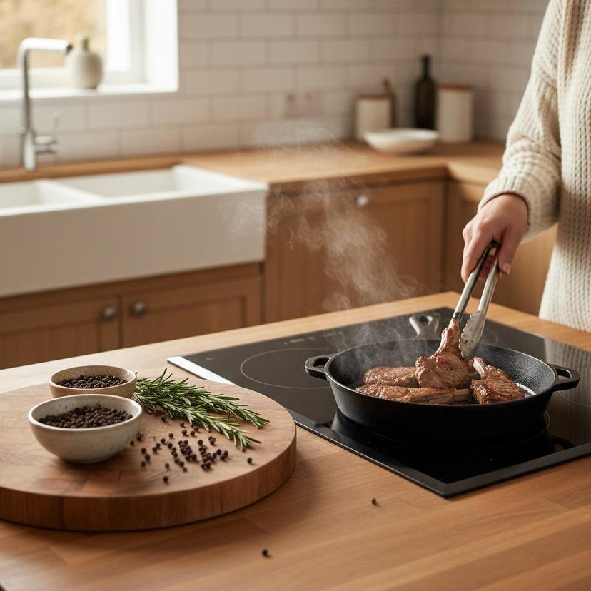 تدفئة فعالة باستخدام سخان سيراميكي بالأشعة تحت الحمراء ذو حلقة واحدة