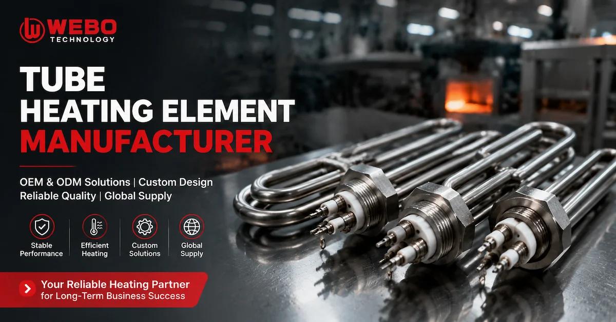 Tube Heating Element Manufacturer for OEM Heating Solutions and Industrial Applications