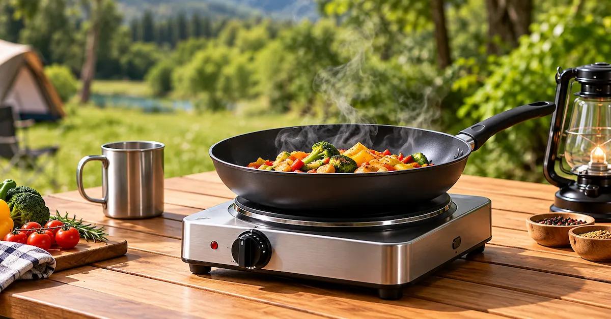 Hot Plate for Portable Stove: Compact Design, Heat Control and OEM Approval