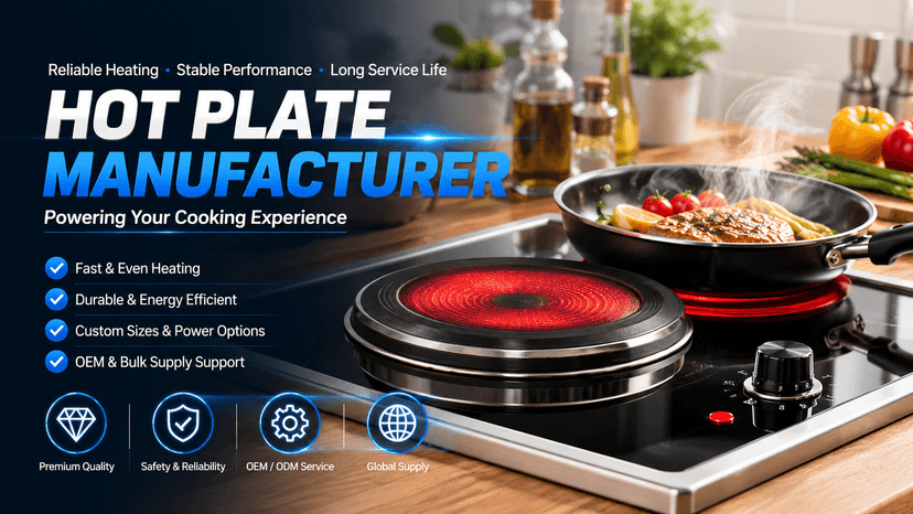 How to Choose a Hot Plate Manufacturer for Reliable Appliance Heating Components