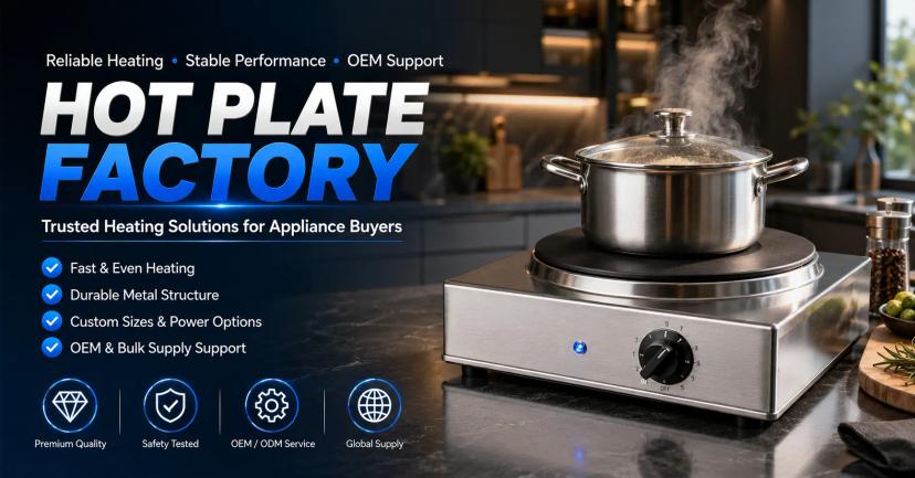 How to Choose a Reliable Hot Plate Factory for OEM Appliance Production