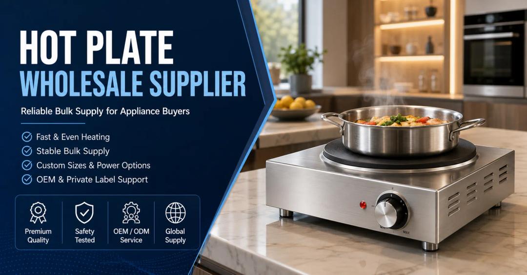 Hot Plate Wholesale Supplier for Appliance Parts Distributors and OEM Buyers