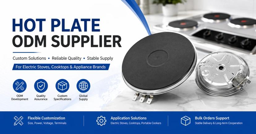 Hot Plate ODM Supplier for Appliance Brands and Bulk Heating Component Projects