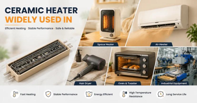 Ceramic Heater Factory for OEM Heating Components and Bulk Supply