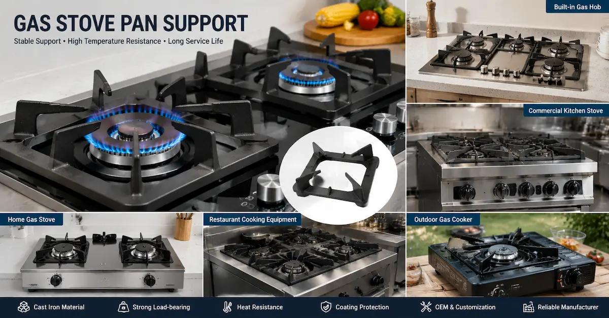 How to Choose a Gas Stove Pan Support Manufacturer for OEM Supply