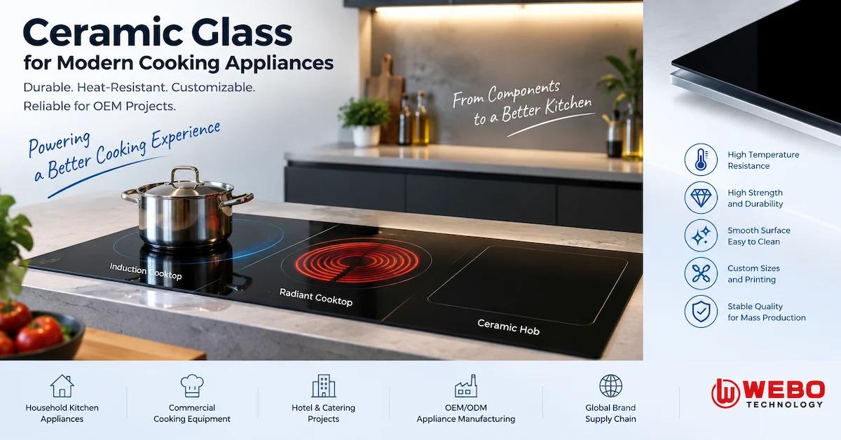 Ceramic Glass Factory for OEM Cooktops: What to Verify Before Bulk Orders