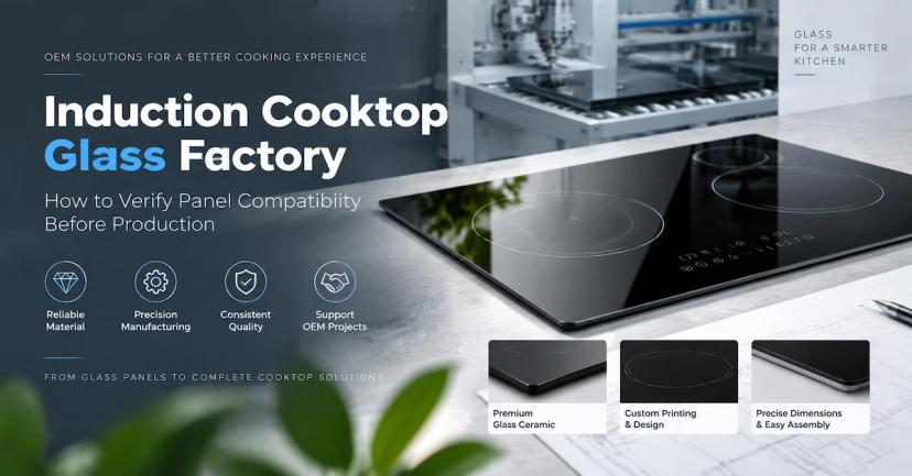 Induction Cooktop Glass Factory: How to Verify Panel Compatibility Before Production