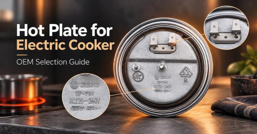 Hot Plate for Electric Cooker: How OEM Buyers Choose the Right Size, Power, Mounting, and Heating Performance